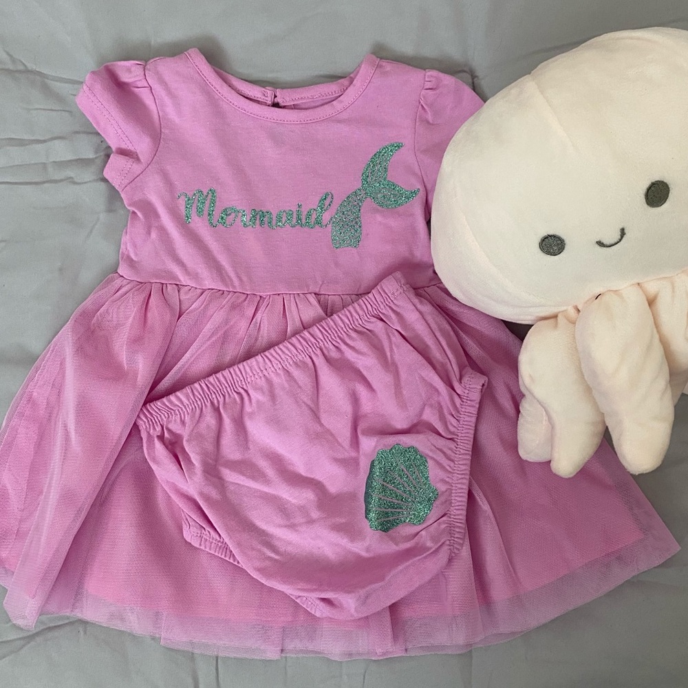 Sparkly Mermaid Tutu Dress